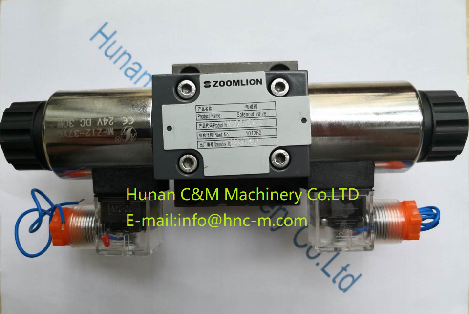 ZOOMLION winch high speed solenoid valve 4WE6J50/AG24NZ4L+4WE6-G3/8 1010300175