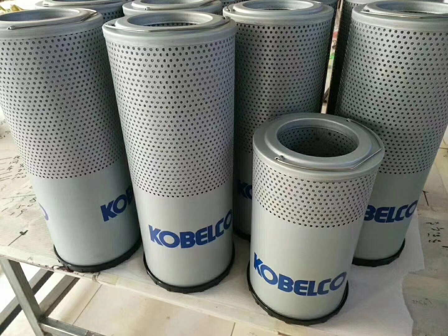 KOBELCO Oil filter hydraulic filter
