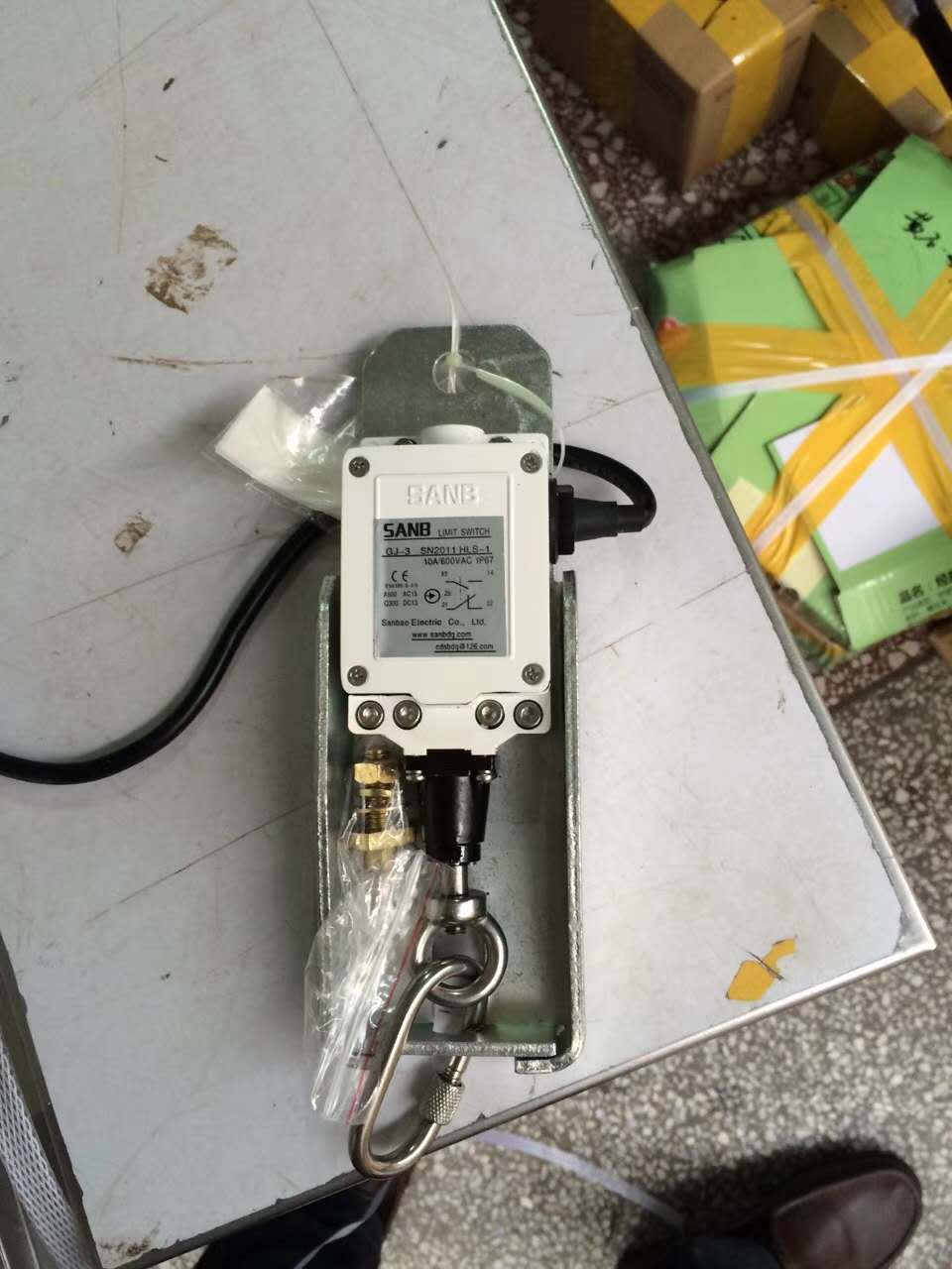 ZOOMLION mobile crane Hoisting limit switch assy GJ-3 1020500721