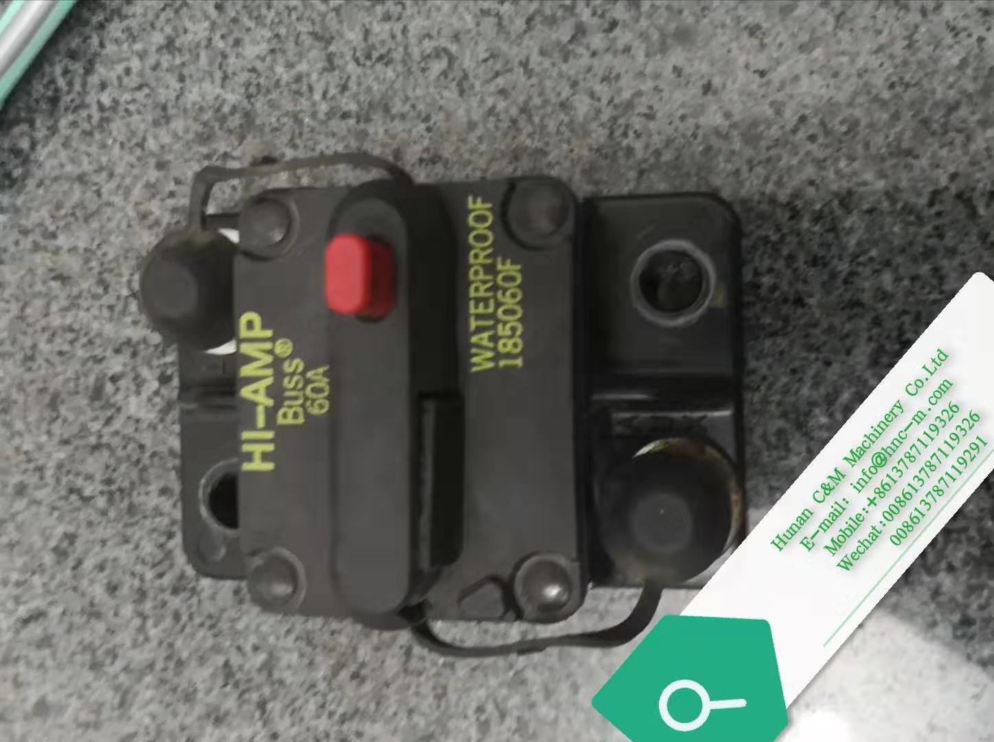 ZOOMLION mobile crane RT crane Circuit breaker BUSS HI-AMP 60A 185060F 