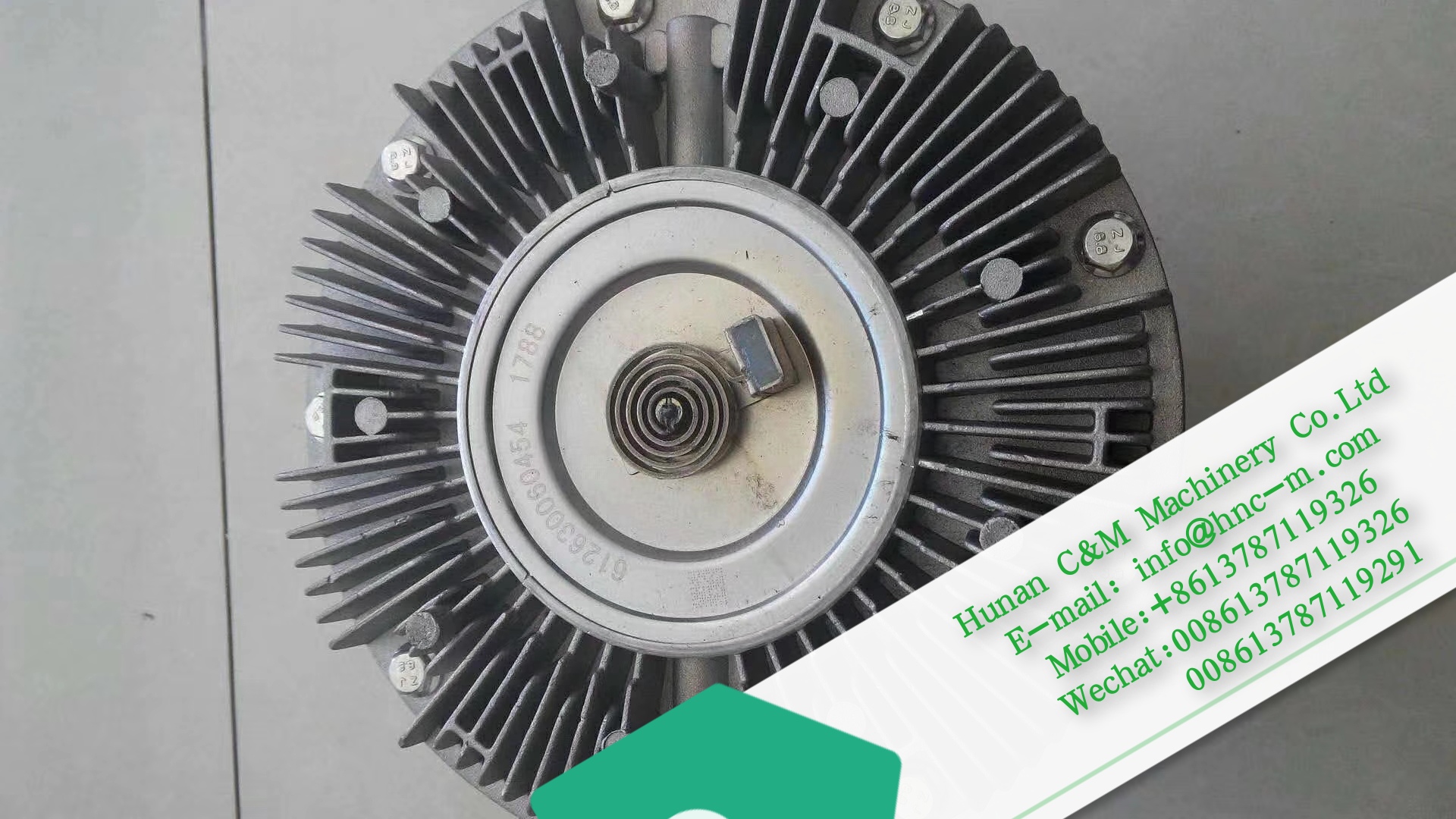 ZOOMLION mobile crane Weichai engine Electromagnetic fan clutch 