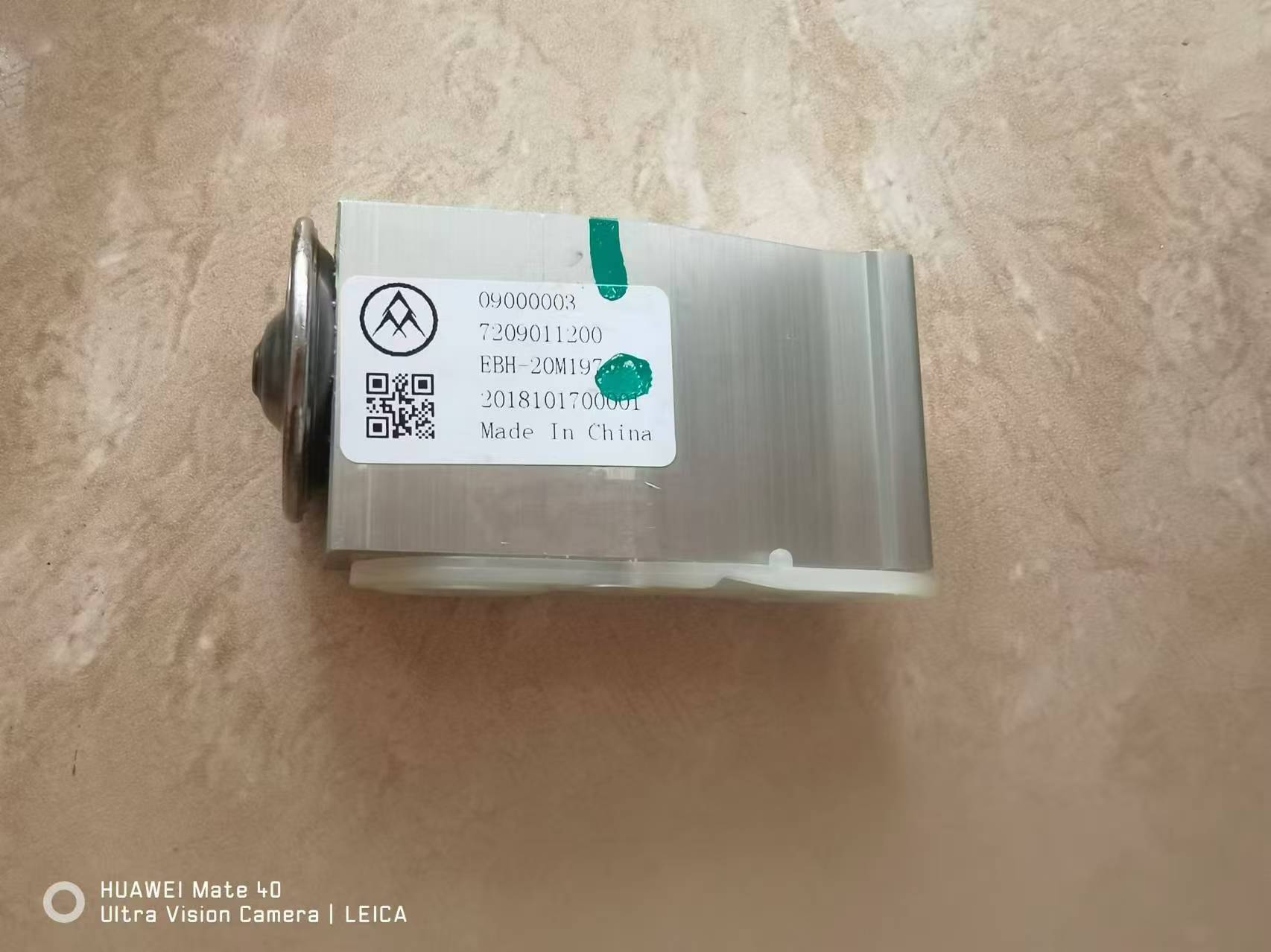 ZOOMLION mobile crane A/C expansion valve 7209011200 EBH-20M197