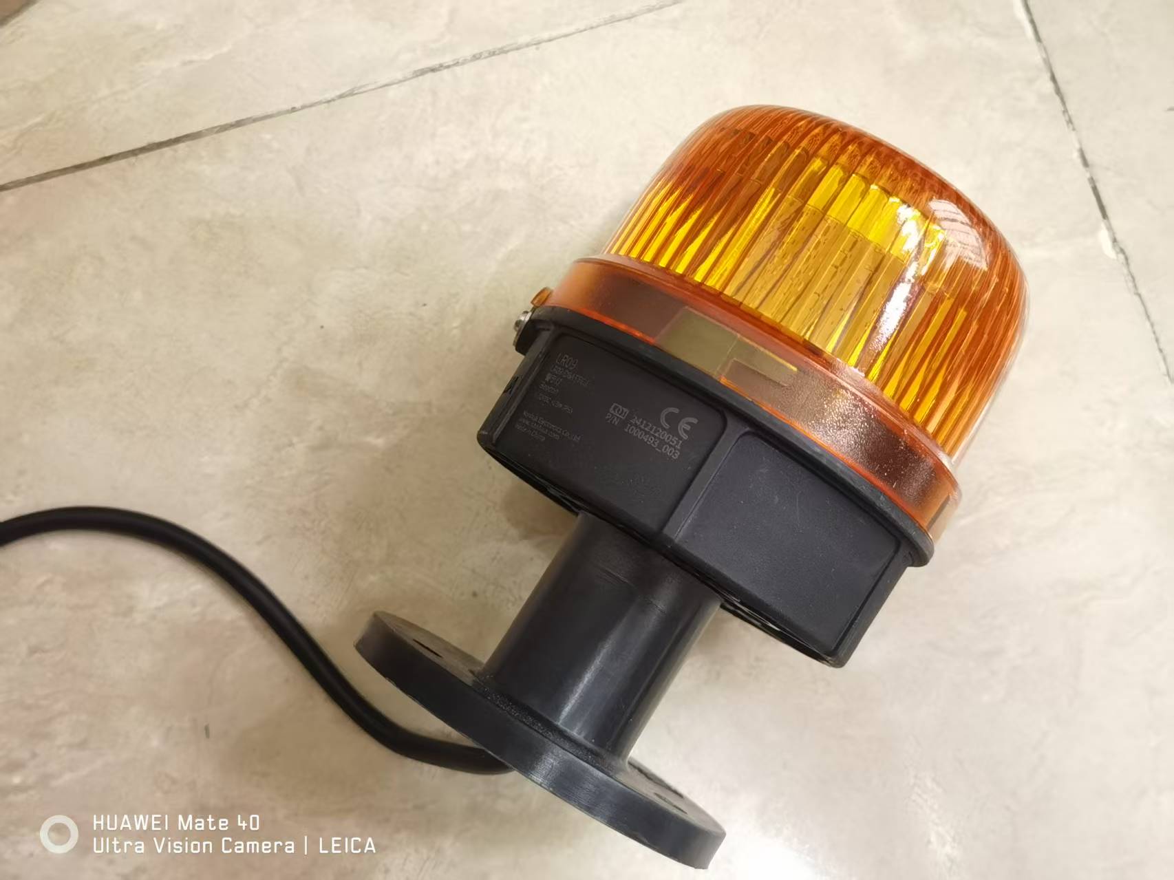 ZOOMLION truck crane NANHUA Beacon flashing warnibg light LS131A 1000104 DC24V LR09-D6ATFC1