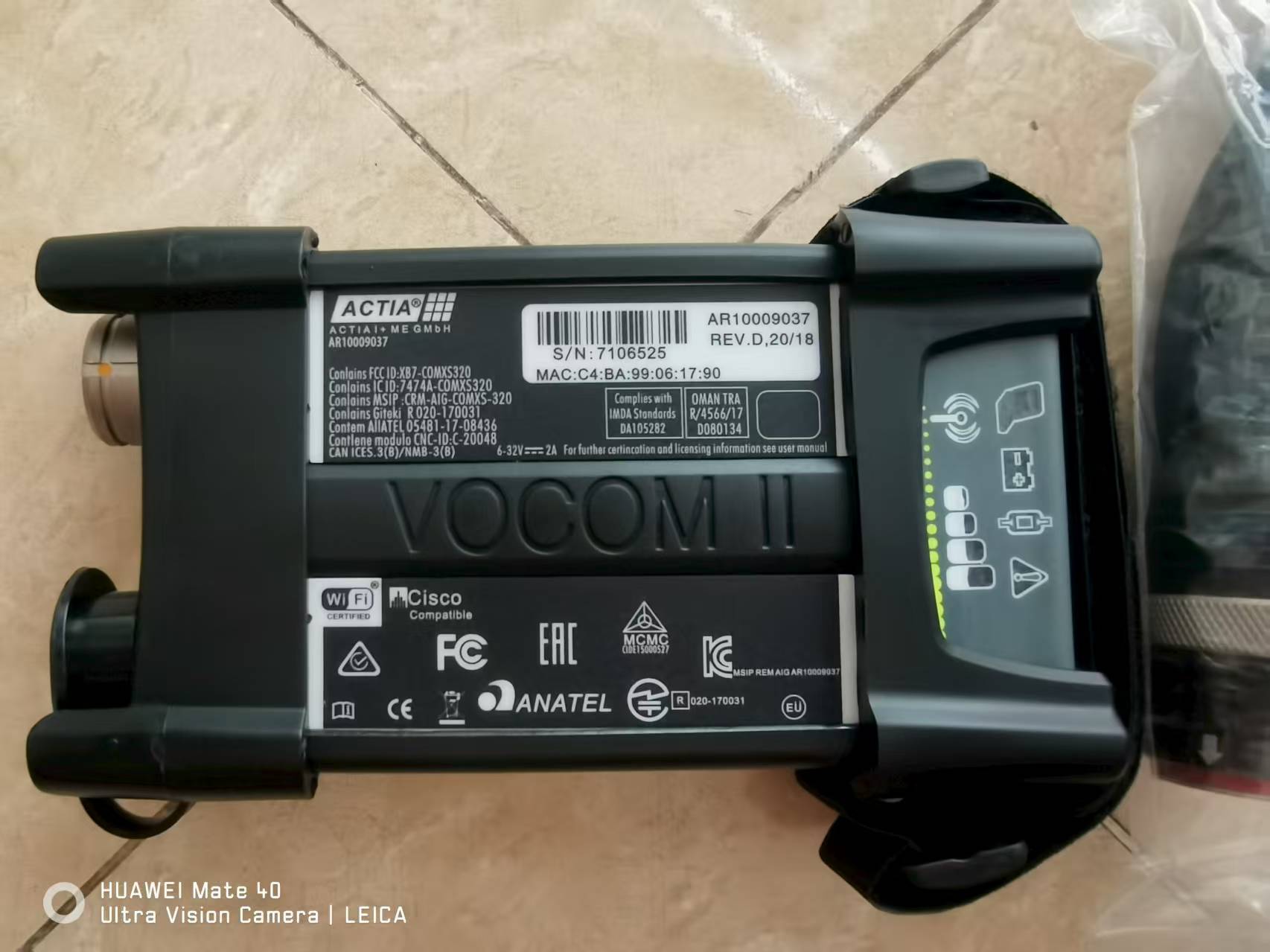 VOLVO enginefault diagnostics VOCOM II
