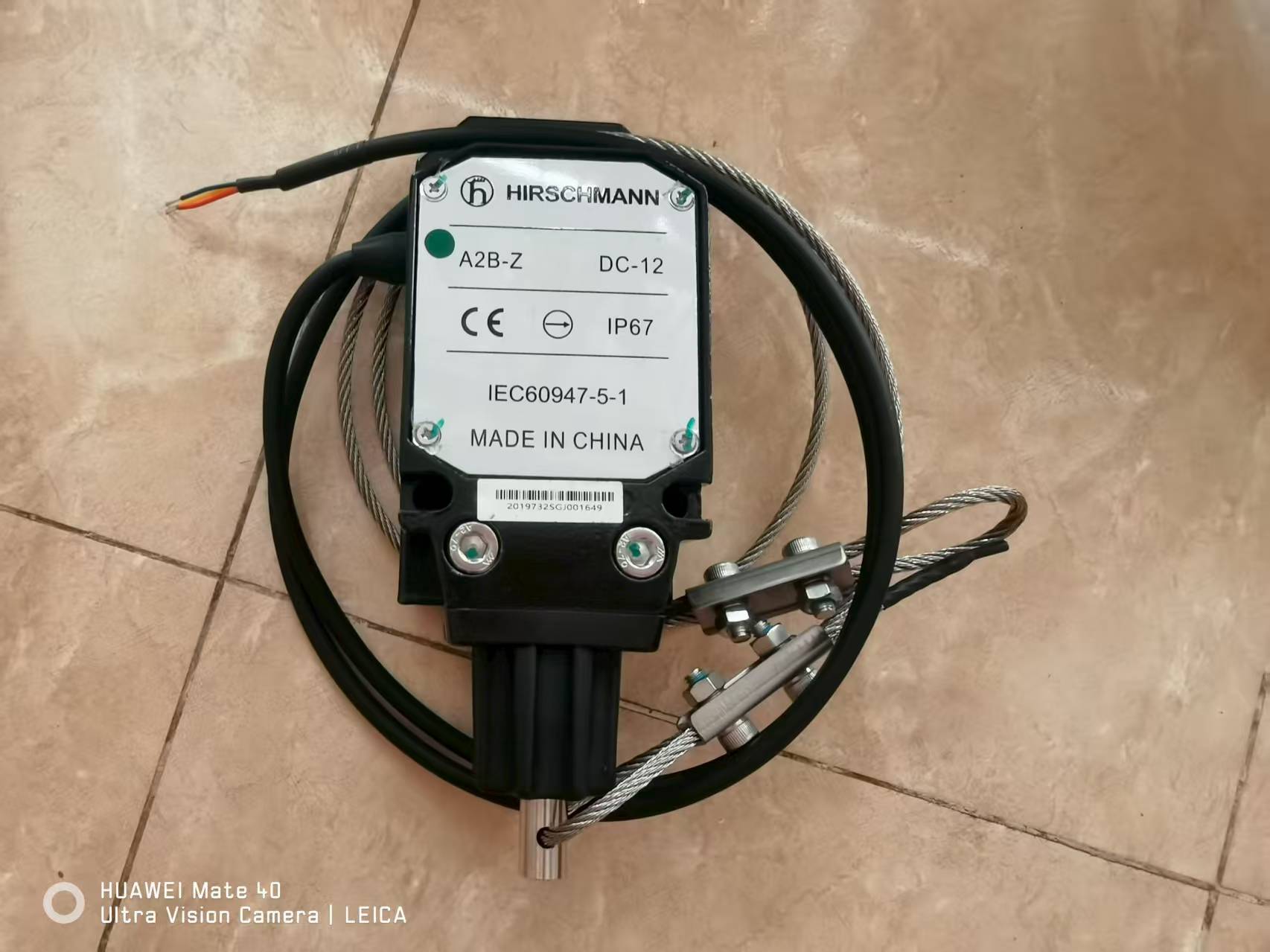 ZOOMLION RT CRANE Hirschmann LMI 1021500430 A2B-Z DC-12 Anti two block Switch 