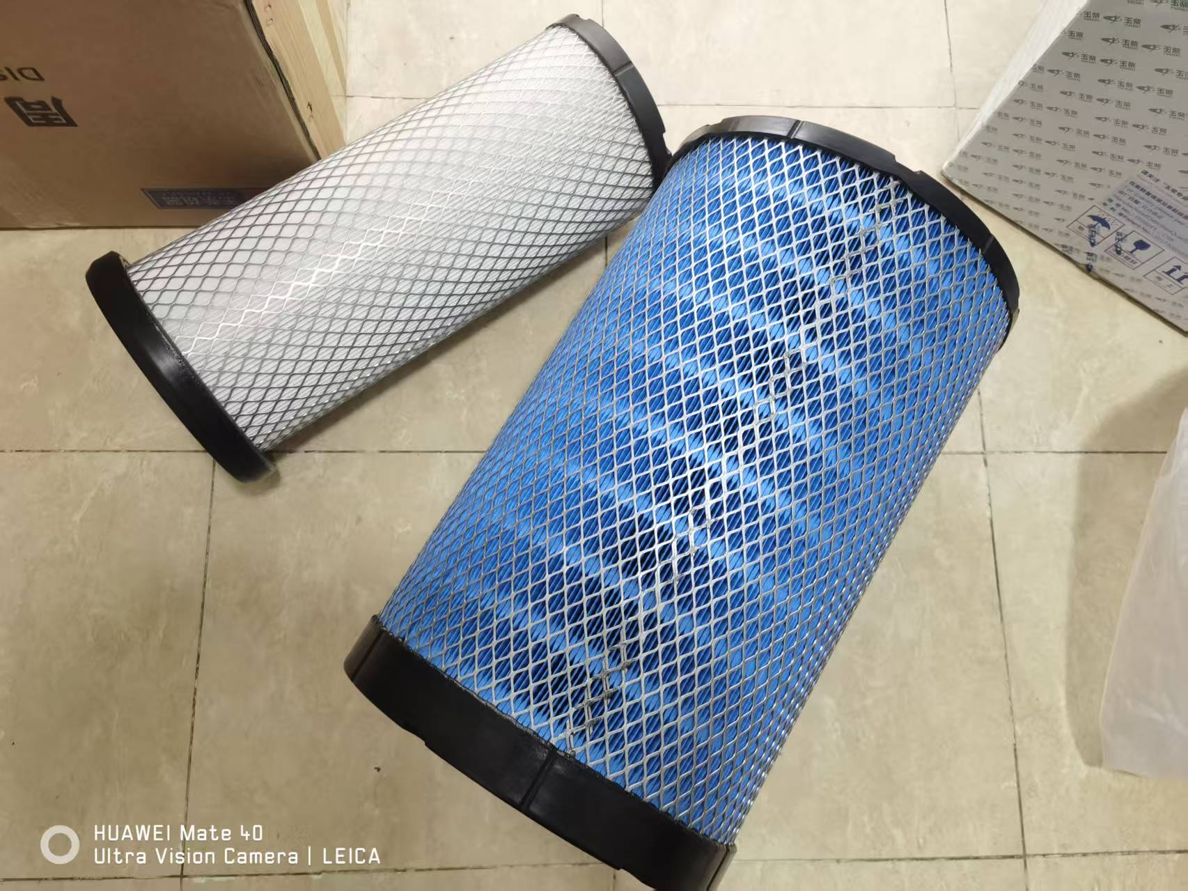 ZOOMLION truck crane ZTC300 YUCHAI engine air filter  assy 1009810235 YK2538U-F 937HJ1976H 937HJ1978H