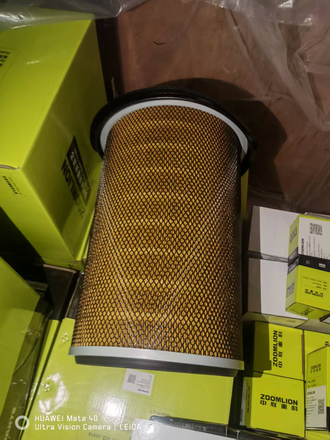 ZOOMLION earth moving machinery  Z320-3 bulldozer cummins air filter 1000100509 A02-03920  1000100508 A02-03910